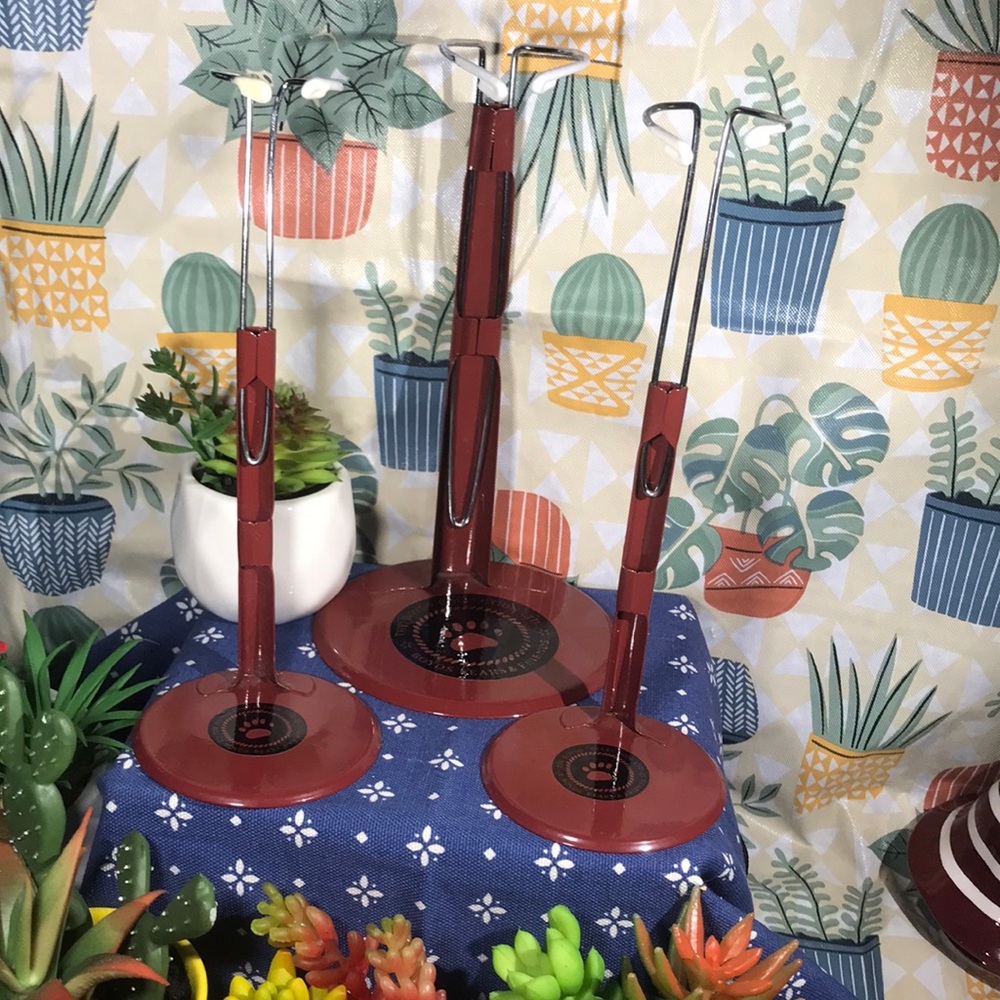 Set of 3 Boyds Bear Collection Stand’s Holder Boyds Bear and Friends